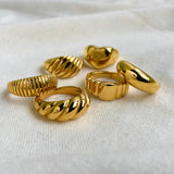 INS Style Fashion Texture Ring
