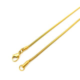 Ins Style Round snake chain