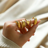 INS Style Fashion Stamping Ring