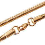 Ins Style Round snake chain