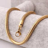 Ins Style Round snake chain
