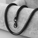 Ins Style Round snake chain