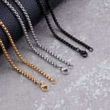 Ins Style Square pearl chain