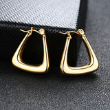 INS Style Retro Irregular Hollow Earrings