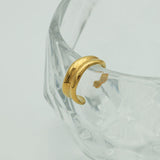 18k Gold Ring Stainless Steel Open Rings