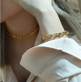 INS Style U-shaped Chain Bracelet