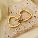 Opening Design Heart Shape Earring