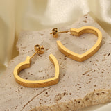 Opening Design Heart Shape Earring