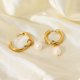 INS Style Freshwater Pearl Earrings