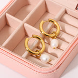 INS Style Freshwater Pearl Earrings