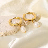 INS Style Freshwater Pearl Earrings