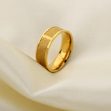 INS Style Fashion Stamping Ring
