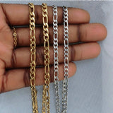 INS Style 4.5mm Figaro Chain Necklace