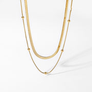 INS Style Double Layer Necklace
