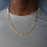 INS Style 4.5mm Figaro Chain Necklace