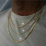 INS Style 4.5mm Figaro Chain Necklace