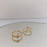 Vintage Royal Court Style Opal Open Ring