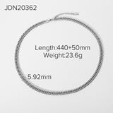 INS Style 6mm Miami Cuban Chain Necklace
