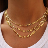 INS Style 4.5mm Figaro Chain Necklace