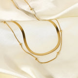 INS Style Double Layer Necklace