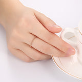 INS Style Simple And Classic Wild Twist Ring
