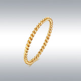 INS Style Simple And Classic Wild Twist Ring
