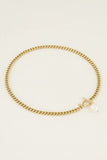 Pearl Cuban Chain Necklace