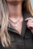 Pearl Cuban Chain Necklace